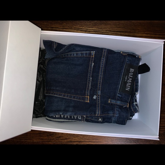 Balmain Logo Slim Jeans With Box - Picture 3 of 14